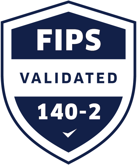 FIPS Validated 140-2 Logo