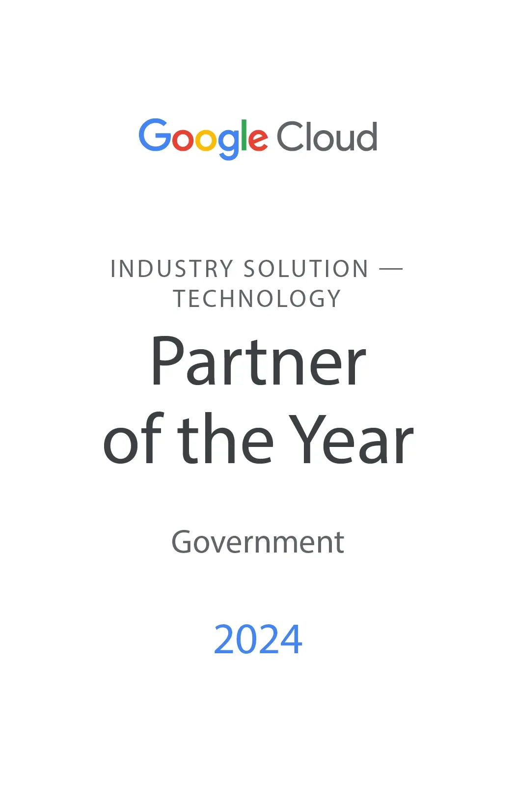 Google Partner of the Year 2024