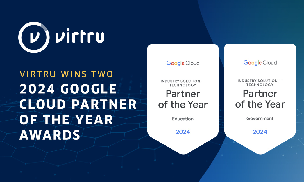 Virtru wins 2 Google Cloud Partner of the Year awards for Government and Education technology.